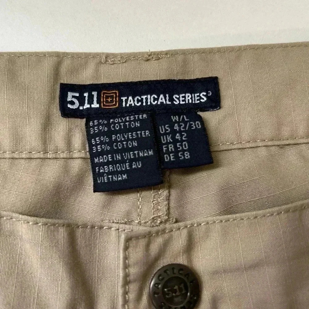 5.11 Tactical Pants - Khaki, Size 42x30 - New Without Tags - Picture 2 of 9